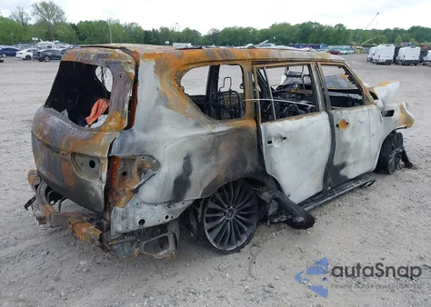 2020 Infiniti Qx80 Luxe Awd из США, поврежденный, VIN JN8AZ2NE2L9251181